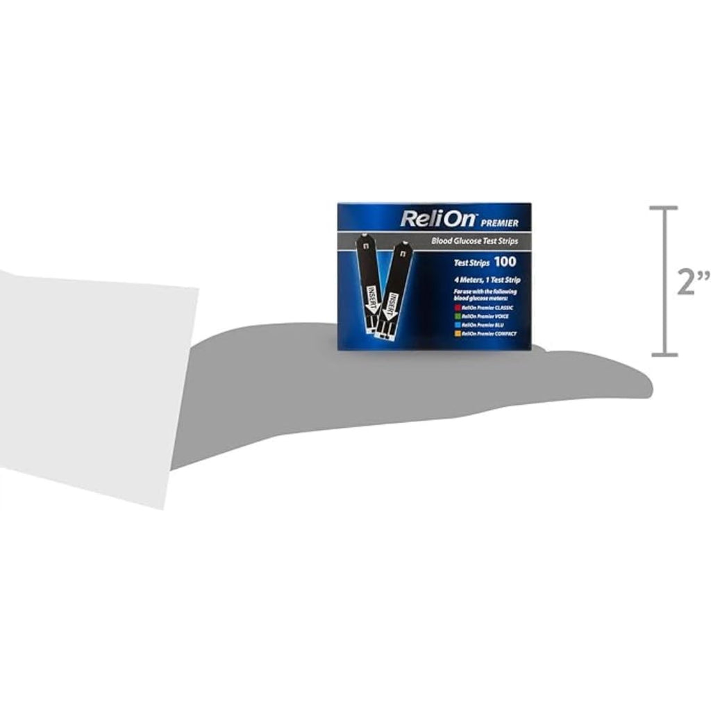 Blood Glucose Test Strips 100 Count F903608