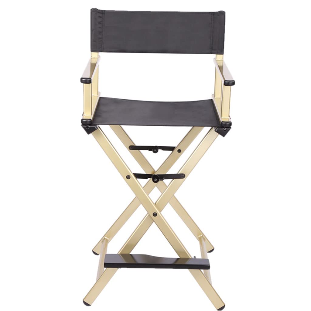 Foldable Portable Aluminum Makeup Artist Chair O94724