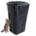 32-Gallon Heavy-Duty Wheeled Trash Can with Click-Lock Lid G38809