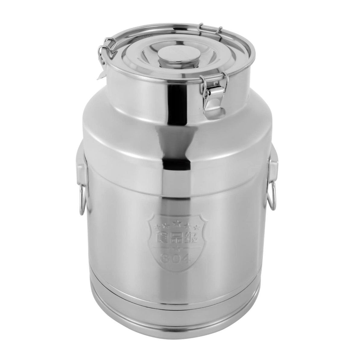 7 Gallon Stainless Steel Milk Can with Sealed Lid P531654