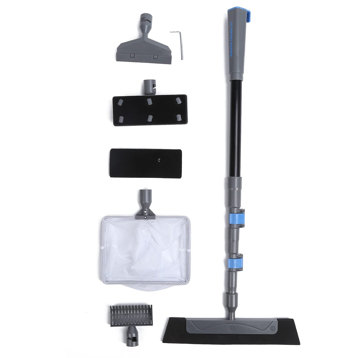 5 in 1 Aquarium Cleaning Tool Kit with Long Handle O8142