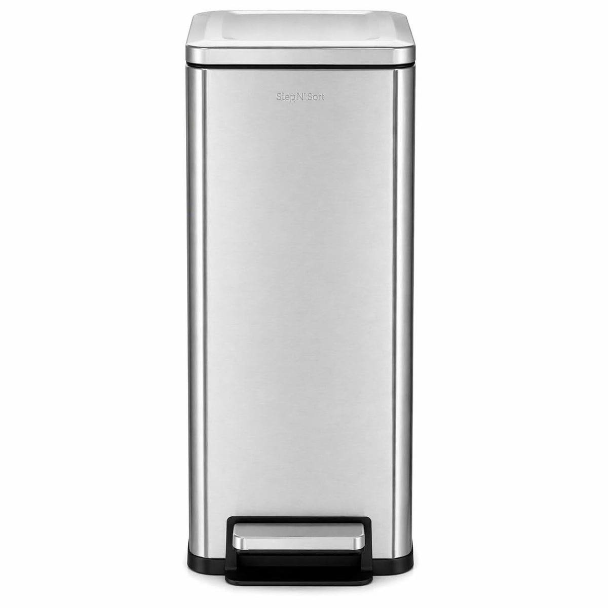 43L Dual Recycling Bin Stainless Steel L33739