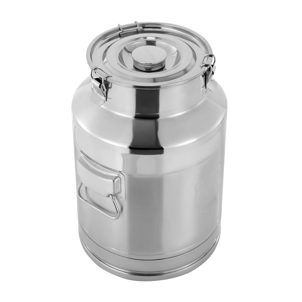 7 Gallon Stainless Steel Milk Can with Sealed Lid P531654
