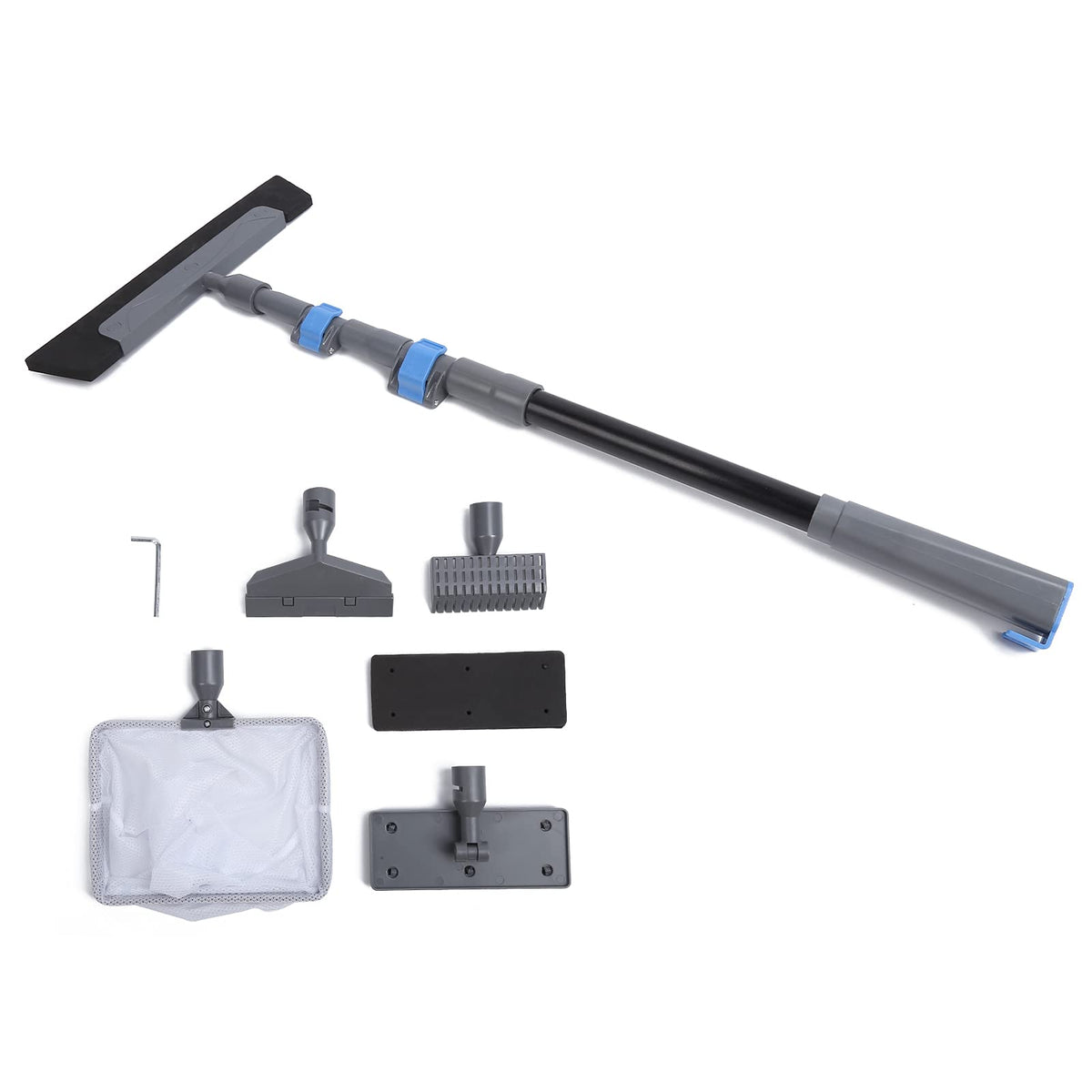 5 in 1 Aquarium Cleaning Tool Kit with Long Handle O8142