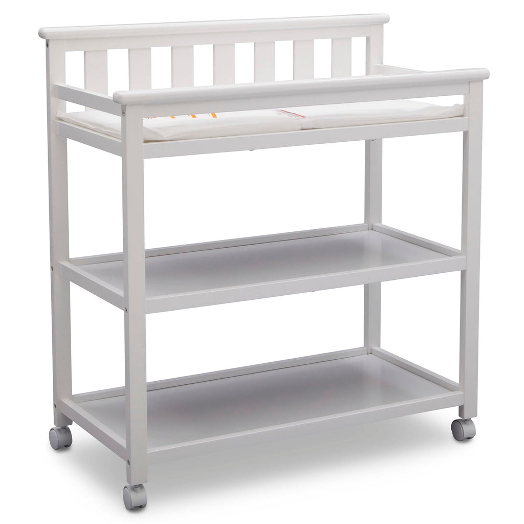 Flat Top Changing Table with Wheels and Changing Pad R977543