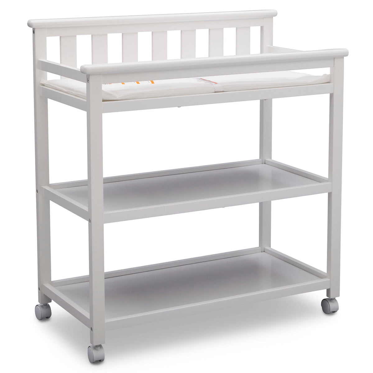 Flat Top Changing Table with Wheels and Changing Pad R977543