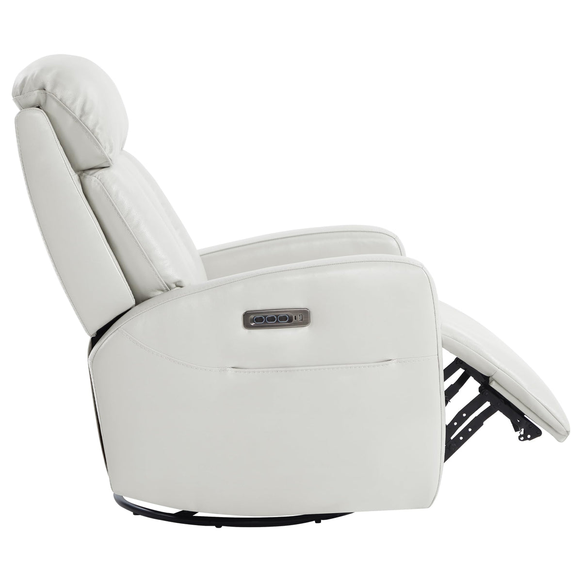 Genuine Leather Power Recliner Chair W196