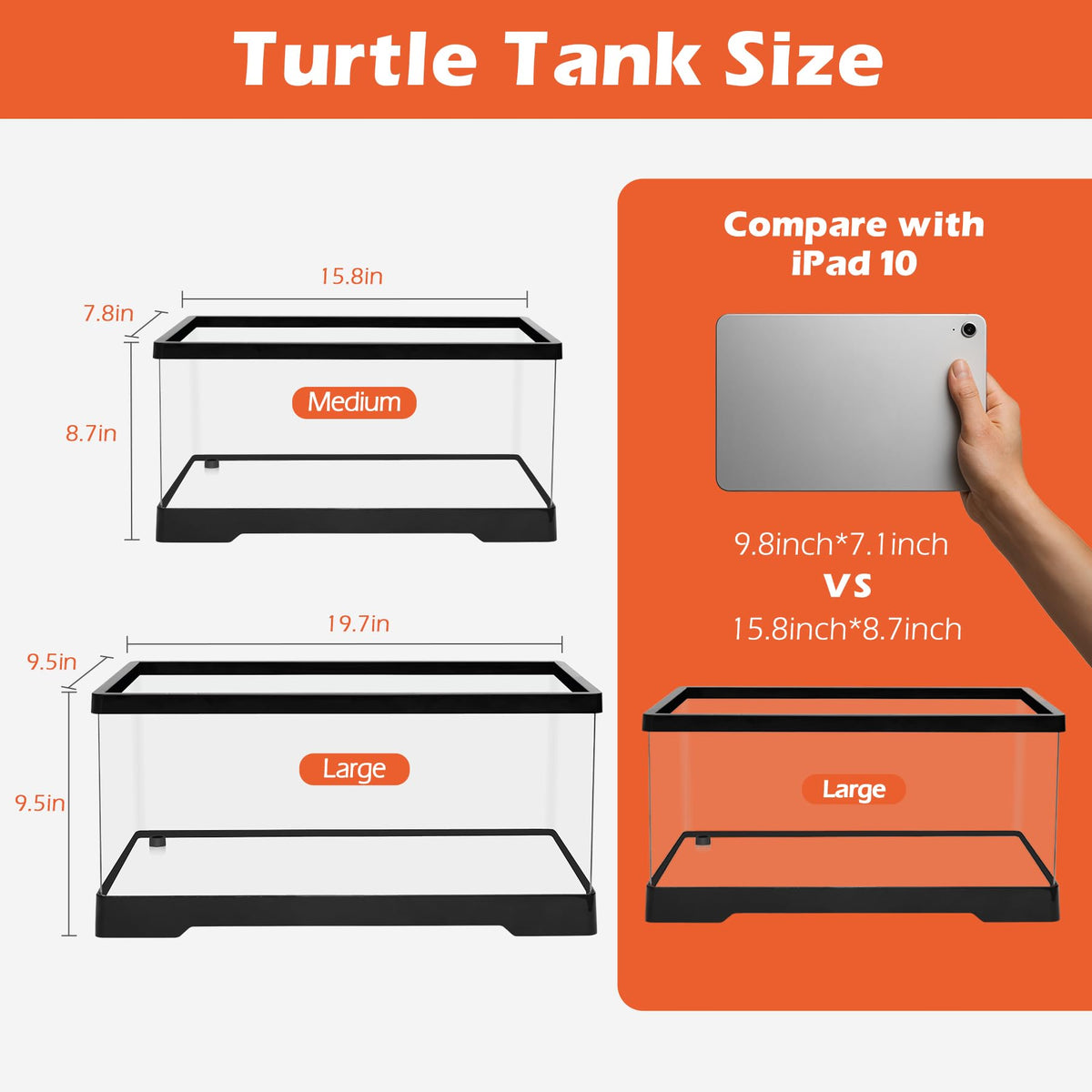 4.6 Gal Baby Turtle Tank Starter Kit K671515