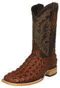 Cognac Leather Cowboy Boots X9809