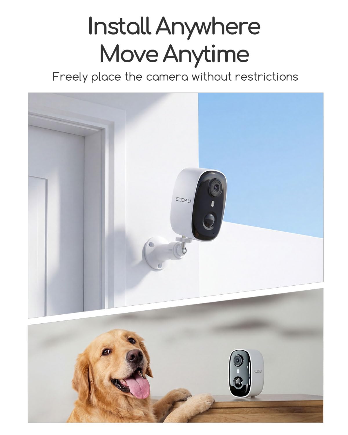 4MP/2.5K Wireless Outdoor Security Cameras C984