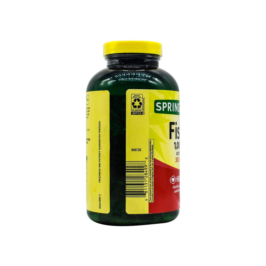 Fish Oil 1000 mg 300 Softgels L292589
