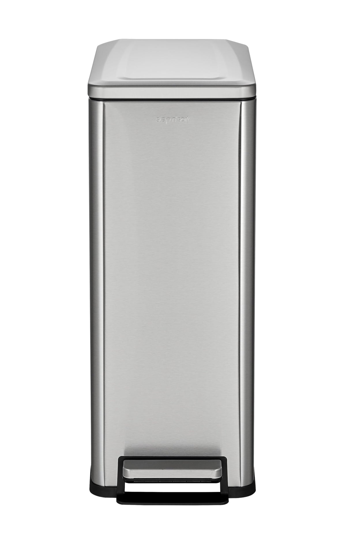 43L Dual Recycling Bin Stainless Steel L33739