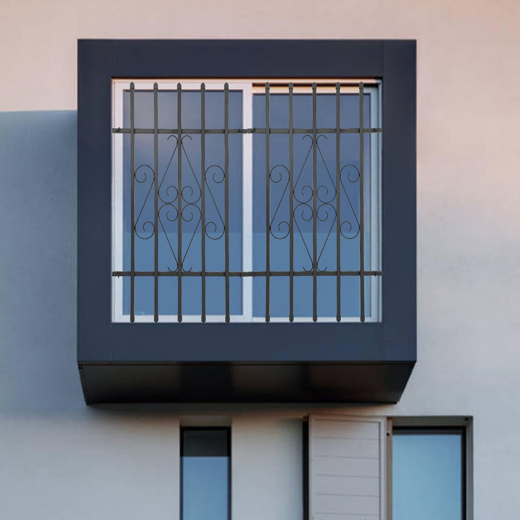 Window Security Bars Rust Resistant 24 x 36in Z874