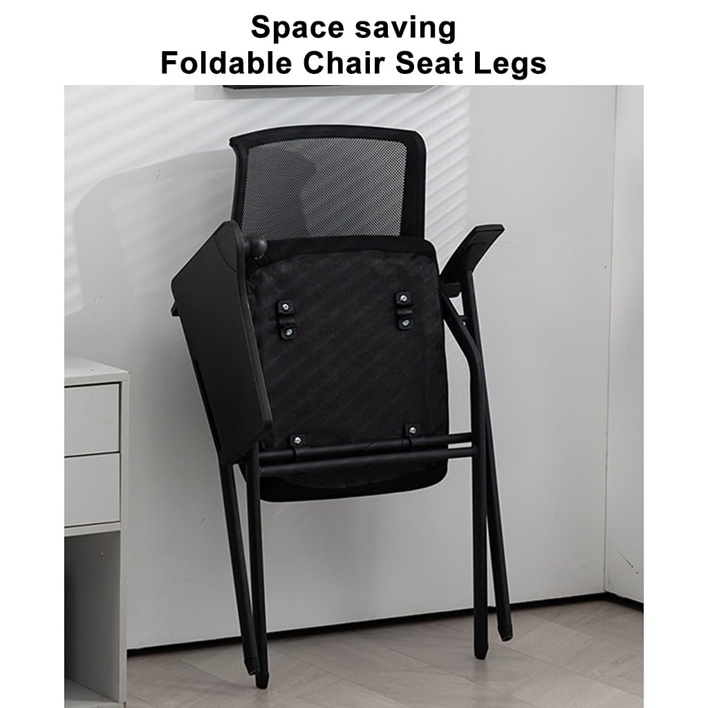 Mesh Office Chair with Lumbar Support and Desk I153
