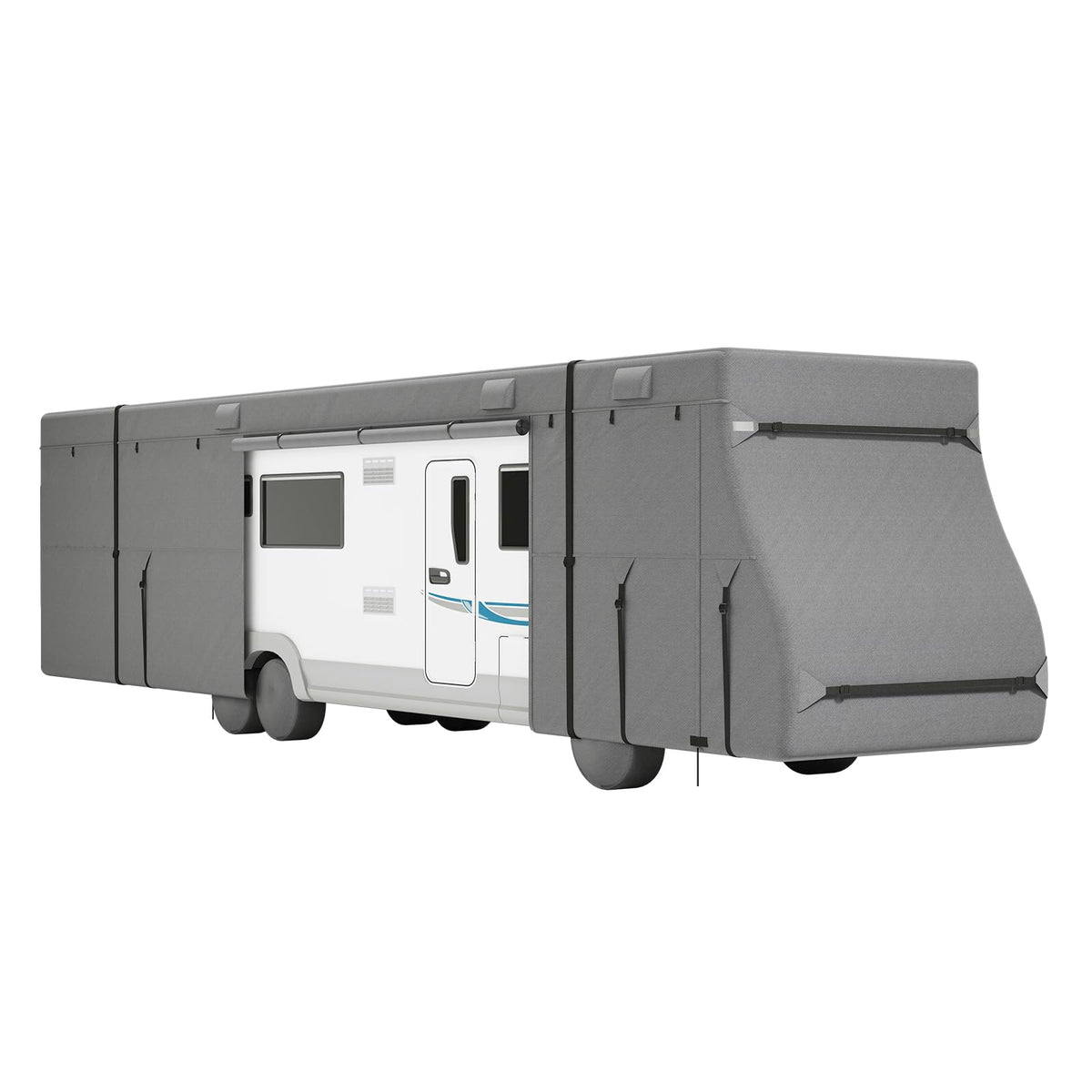40-43 ft Non-Woven Fabric Waterproof RV Cover with Storage Bag F844