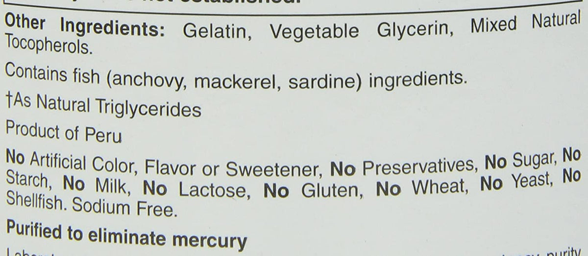 Fish Oil 200 Count S91346