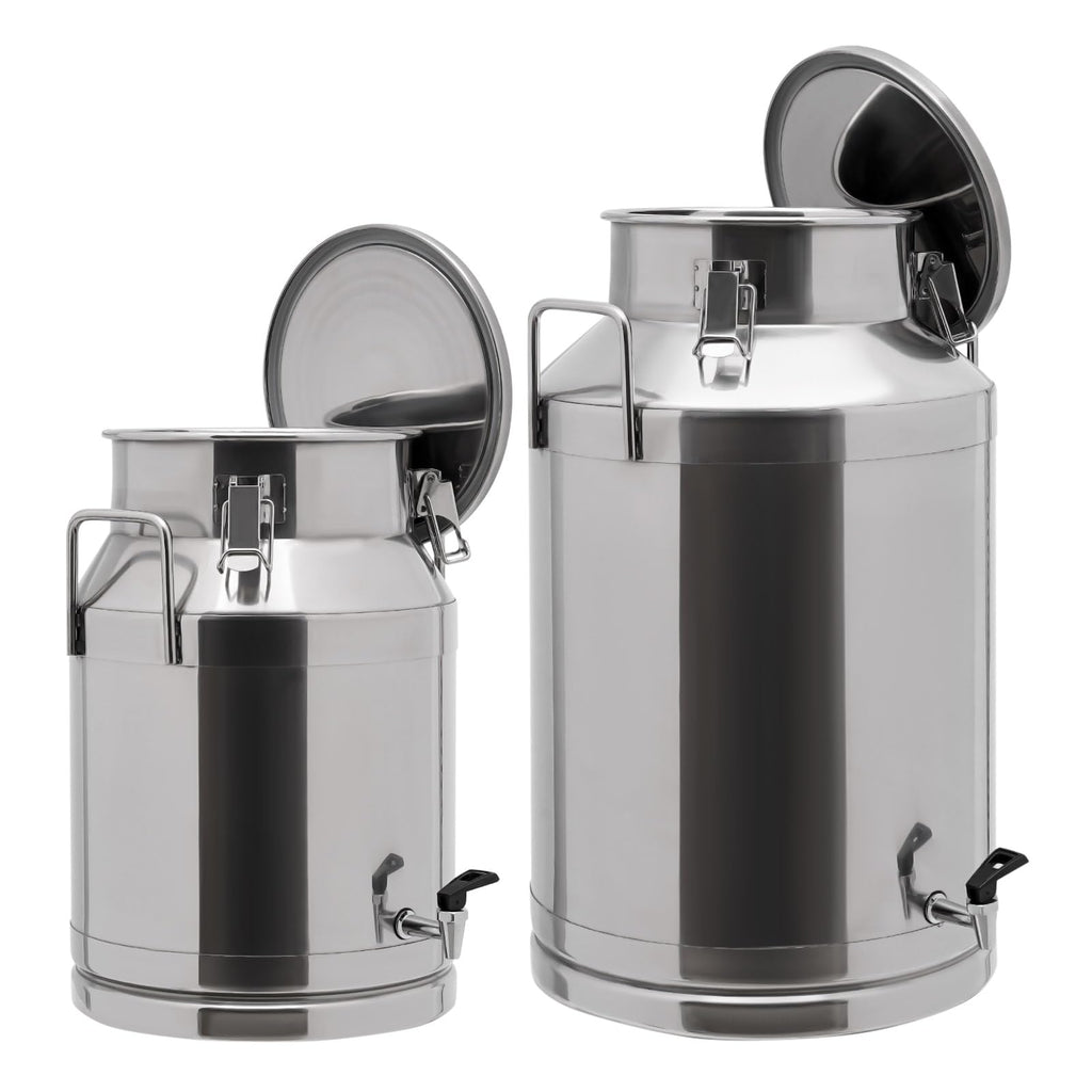 304 Stainless Steel Milk Can with Sealed Lid M901