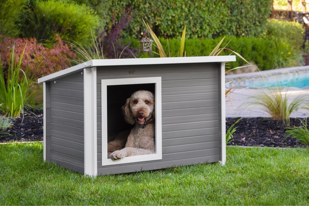 X-Large Grey Dog House M3436