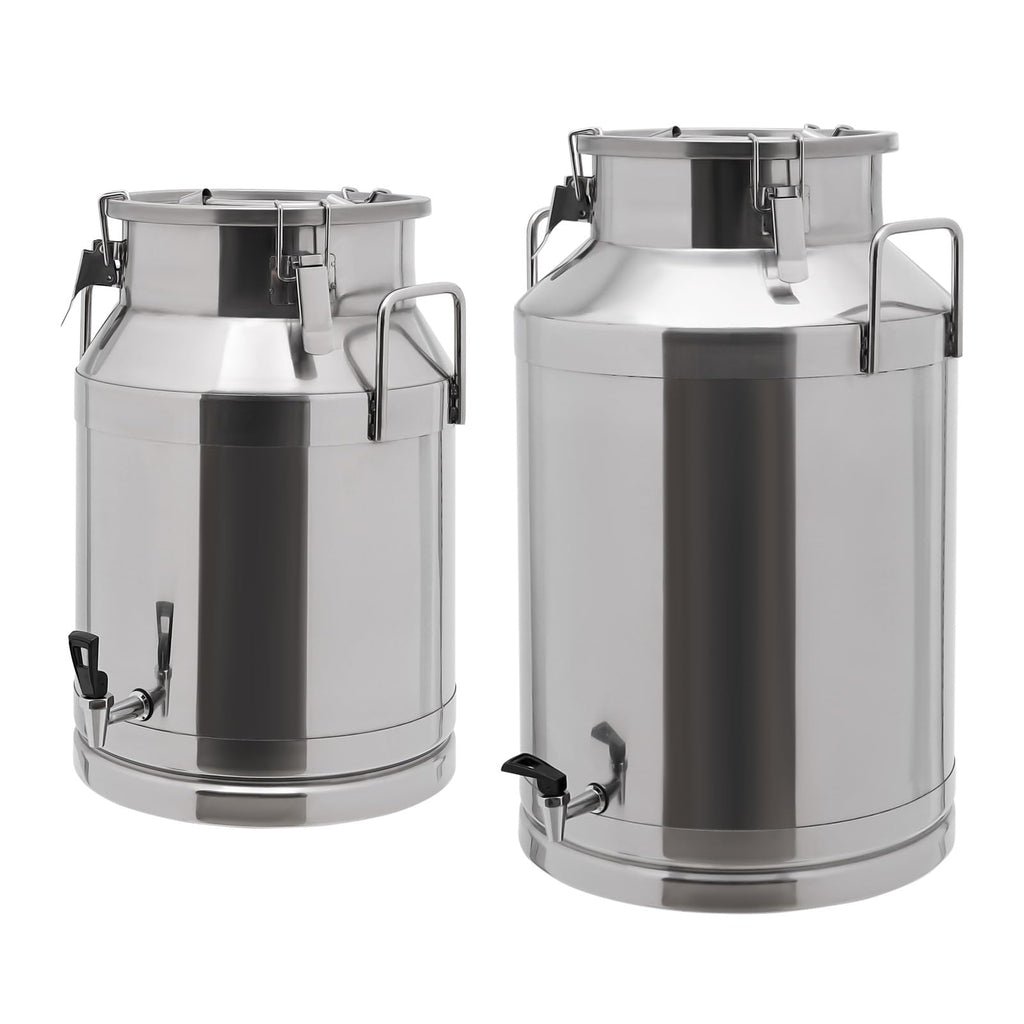 304 Stainless Steel Milk Can with Sealed Lid M901