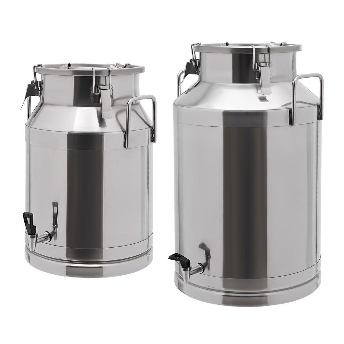 304 Stainless Steel Milk Can with Sealed Lid M901
