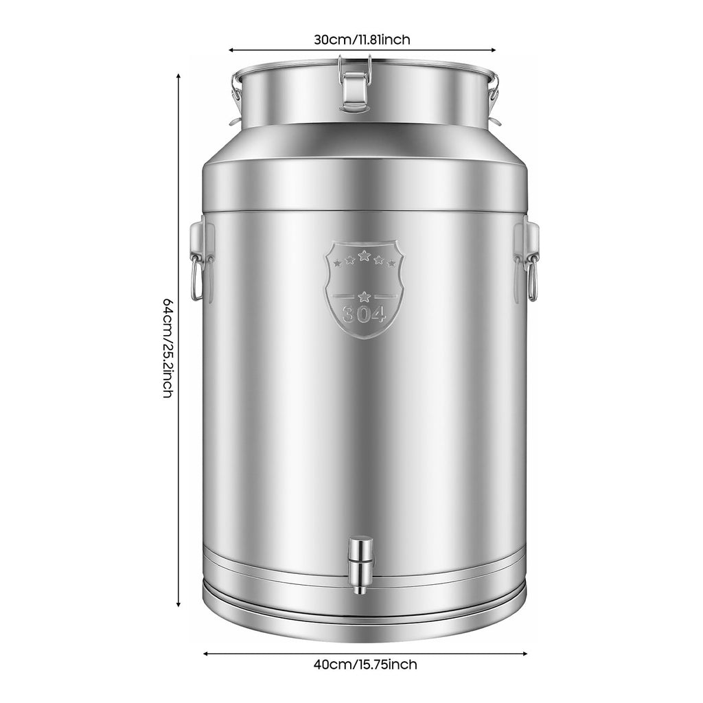20Gal Stainless Steel Water Dispenser with Faucet U294
