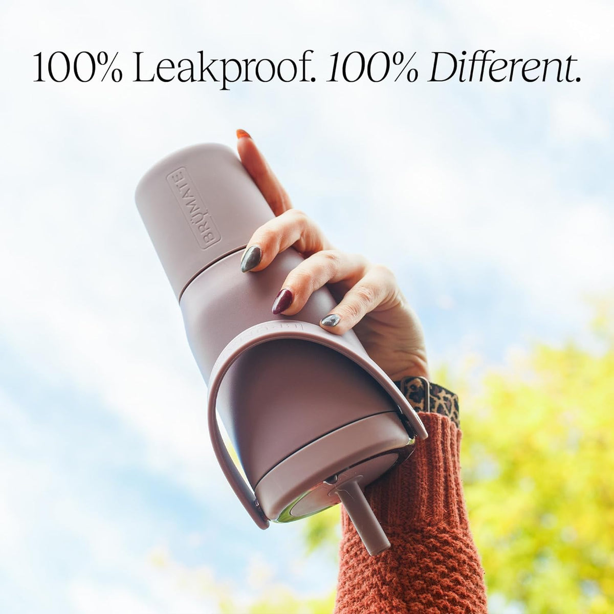 25oz Leakproof Stainless Steel Travel Tumbler with Handle & Straw D644785