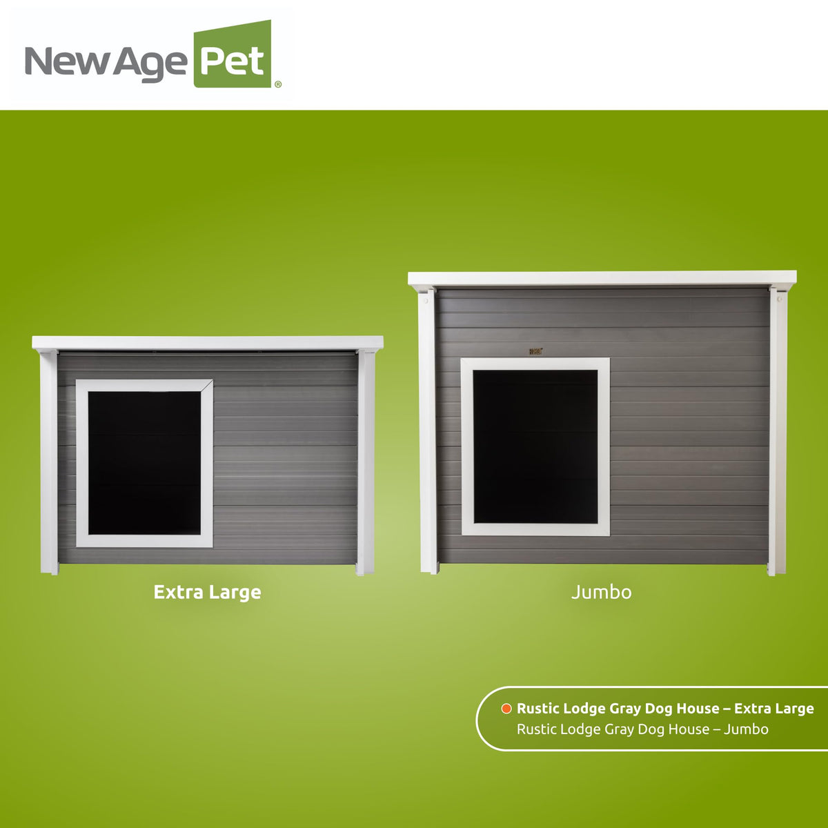 X-Large Grey Dog House M3436
