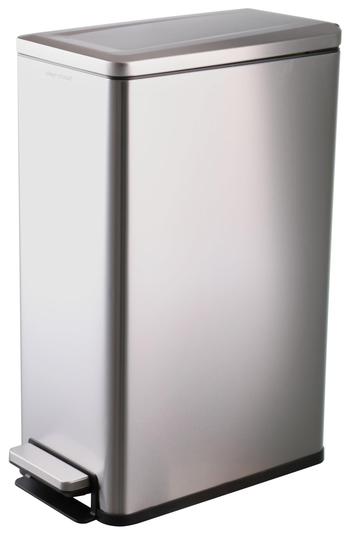 43L Dual Recycling Bin Stainless Steel L33739