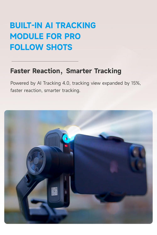 3-Axis Phone Gimbal Stabilizer with Integrated Grip E3975