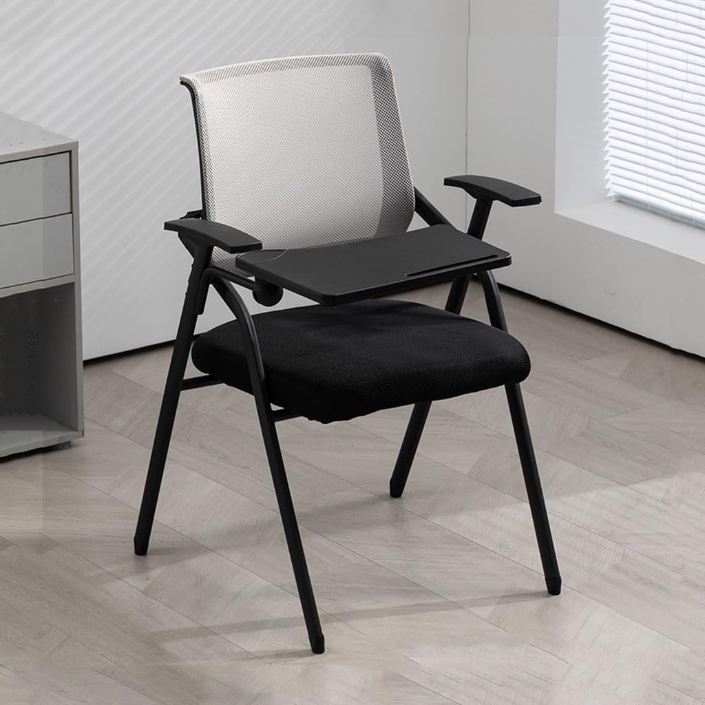 Mesh Office Chair with Lumbar Support and Desk I153