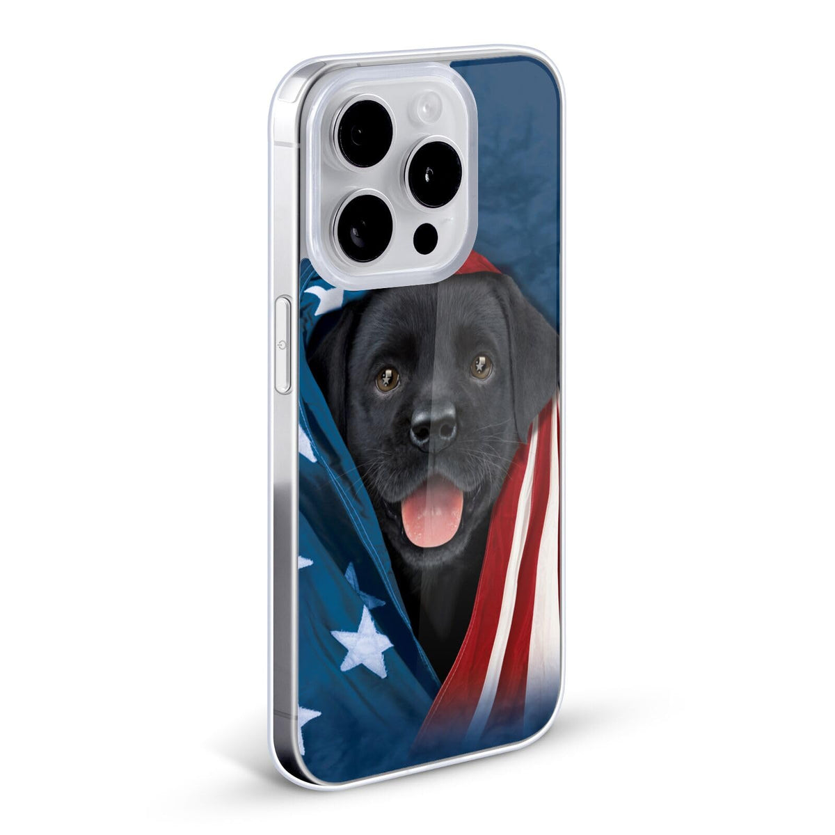 Black Labrador Gel Case Compatible with iPhone 12 Mini H8727