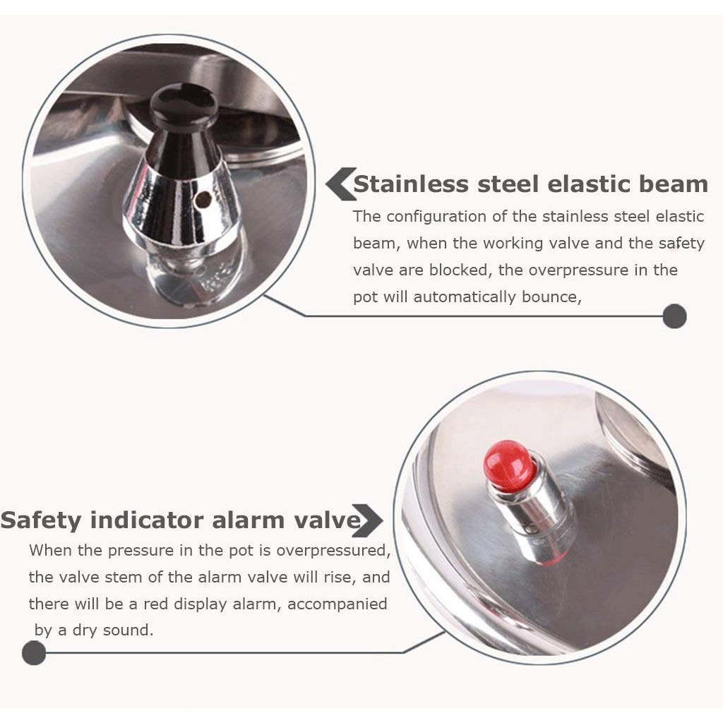 Aluminum Non-stick Pressure Cooker 2L M147