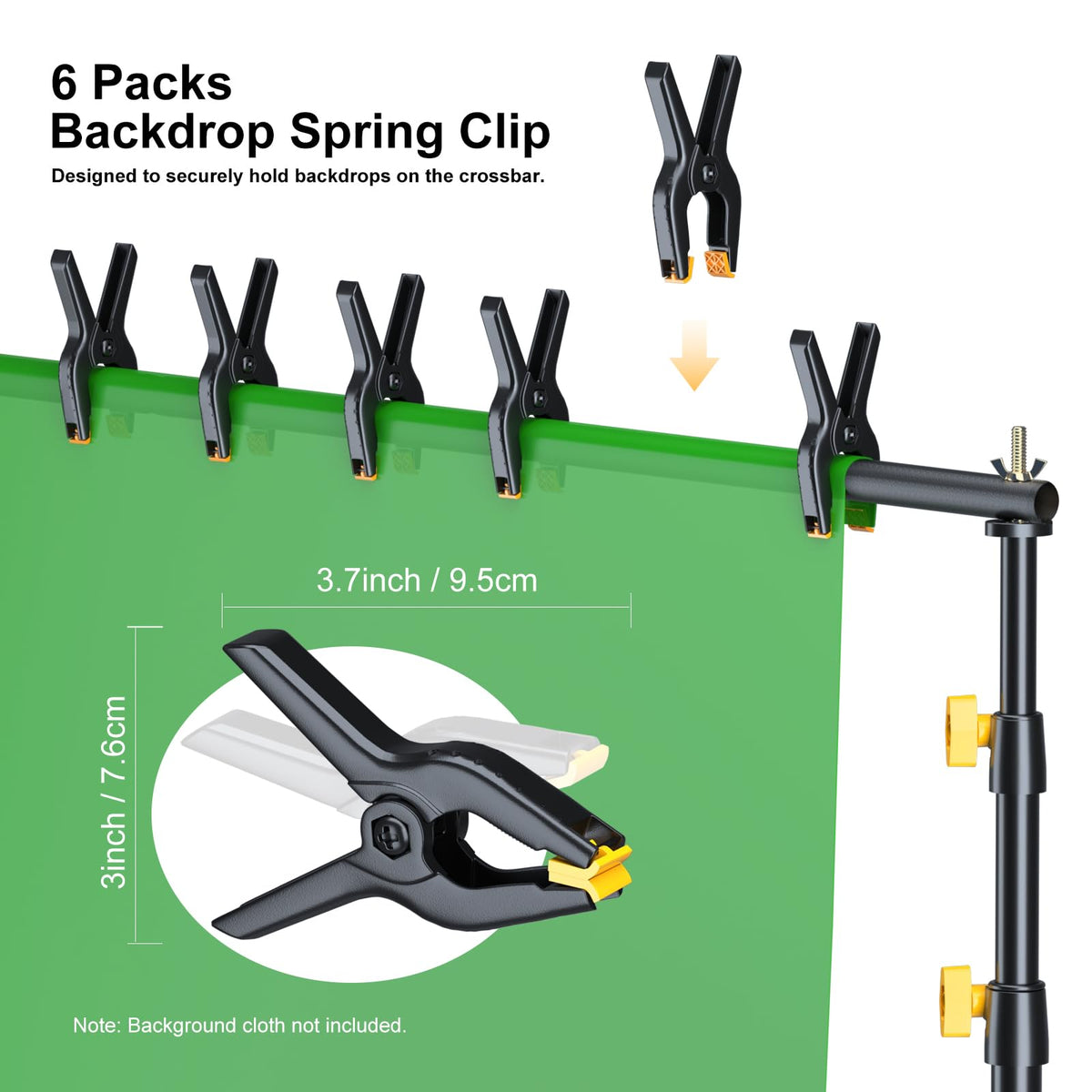 Backdrop Stand Kit 10x7ft A722