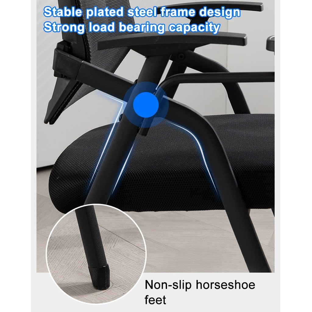 Mesh Office Chair with Lumbar Support and Desk I153
