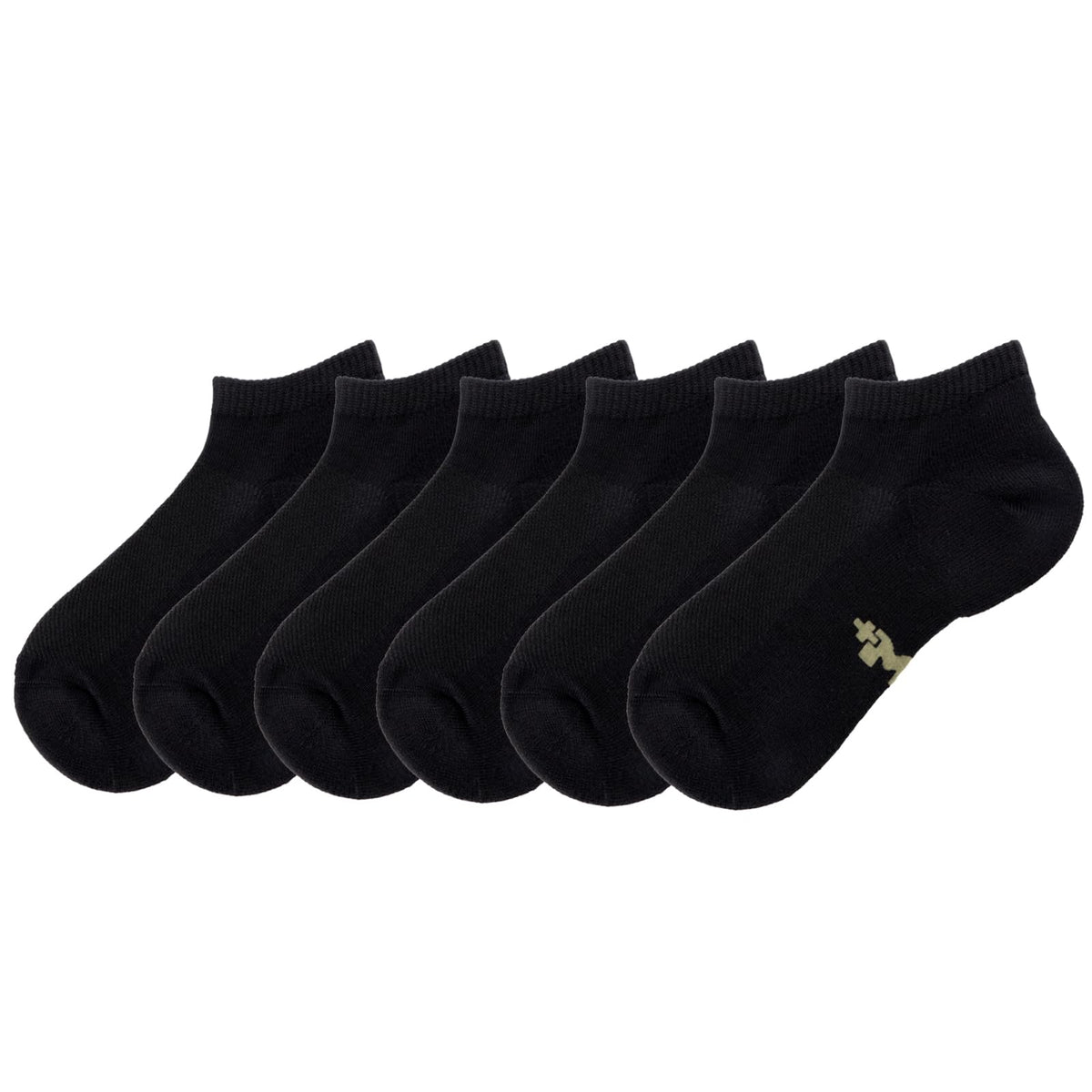 Bamboo Viscose Low Cut Cushioned Socks 6 Pairs N3477