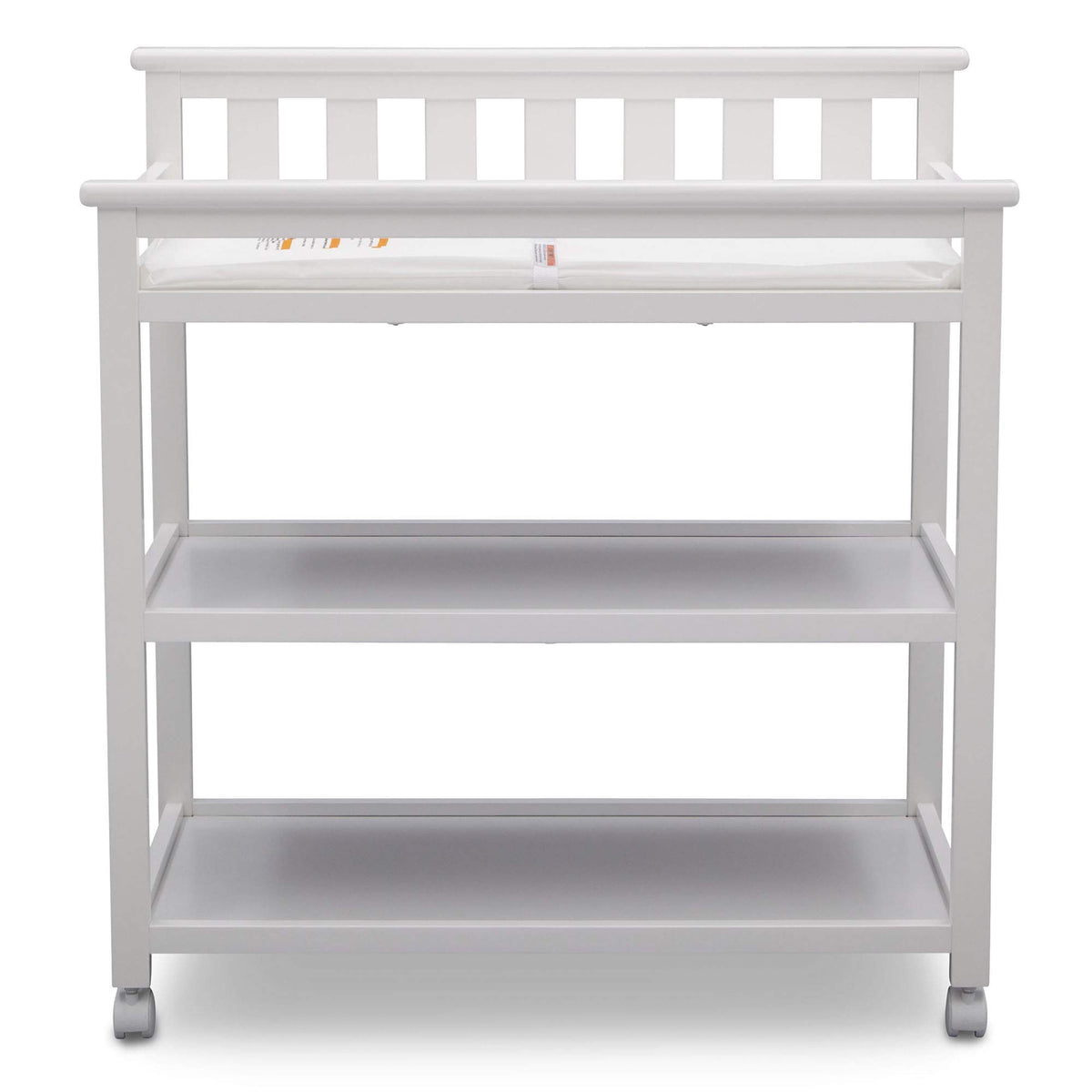 Flat Top Changing Table with Wheels and Changing Pad R977543