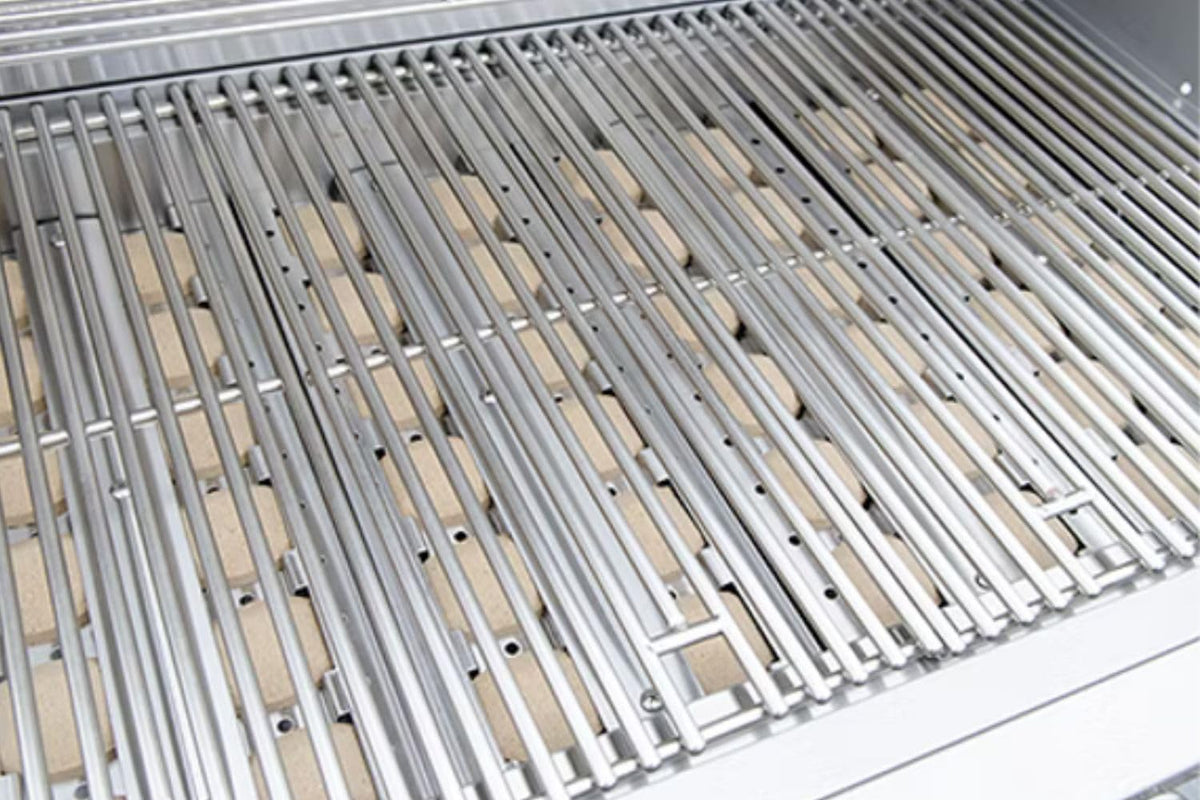 5 Burner Built-In Stainless Steel Propane Gas Grill with Back Burner H43810