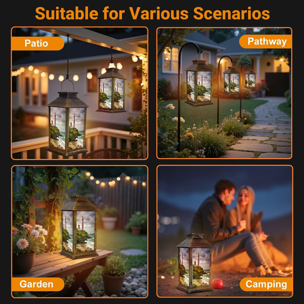 Waterproof LED Solar Lantern T62952