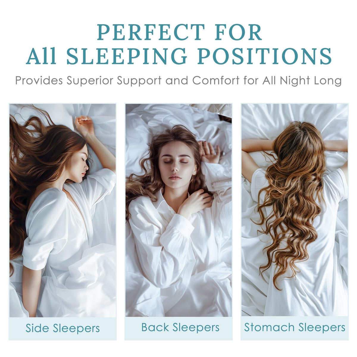 King Size Set of 2 Down Alternative Pillows B72064