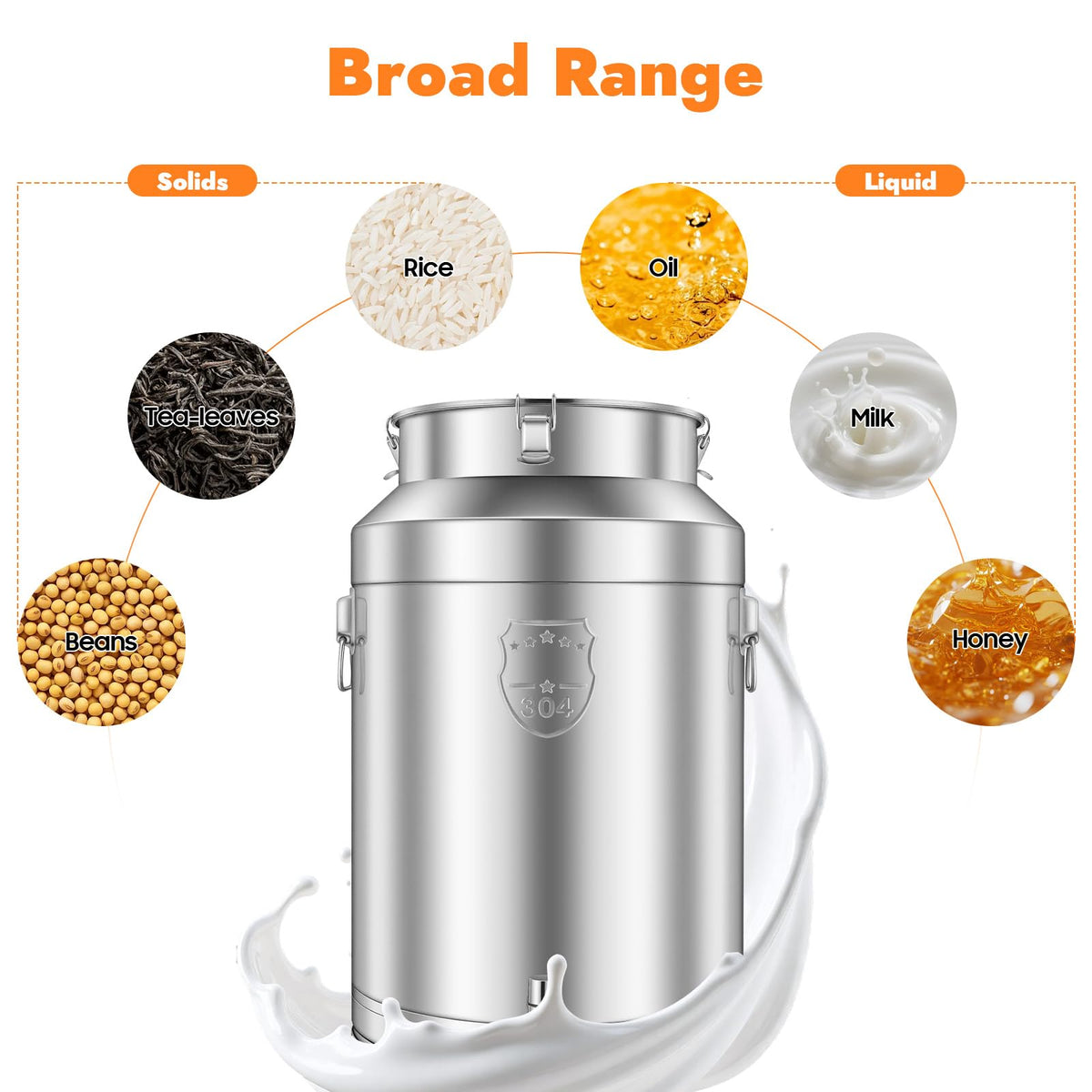 20Gal Stainless Steel Water Dispenser with Faucet U294