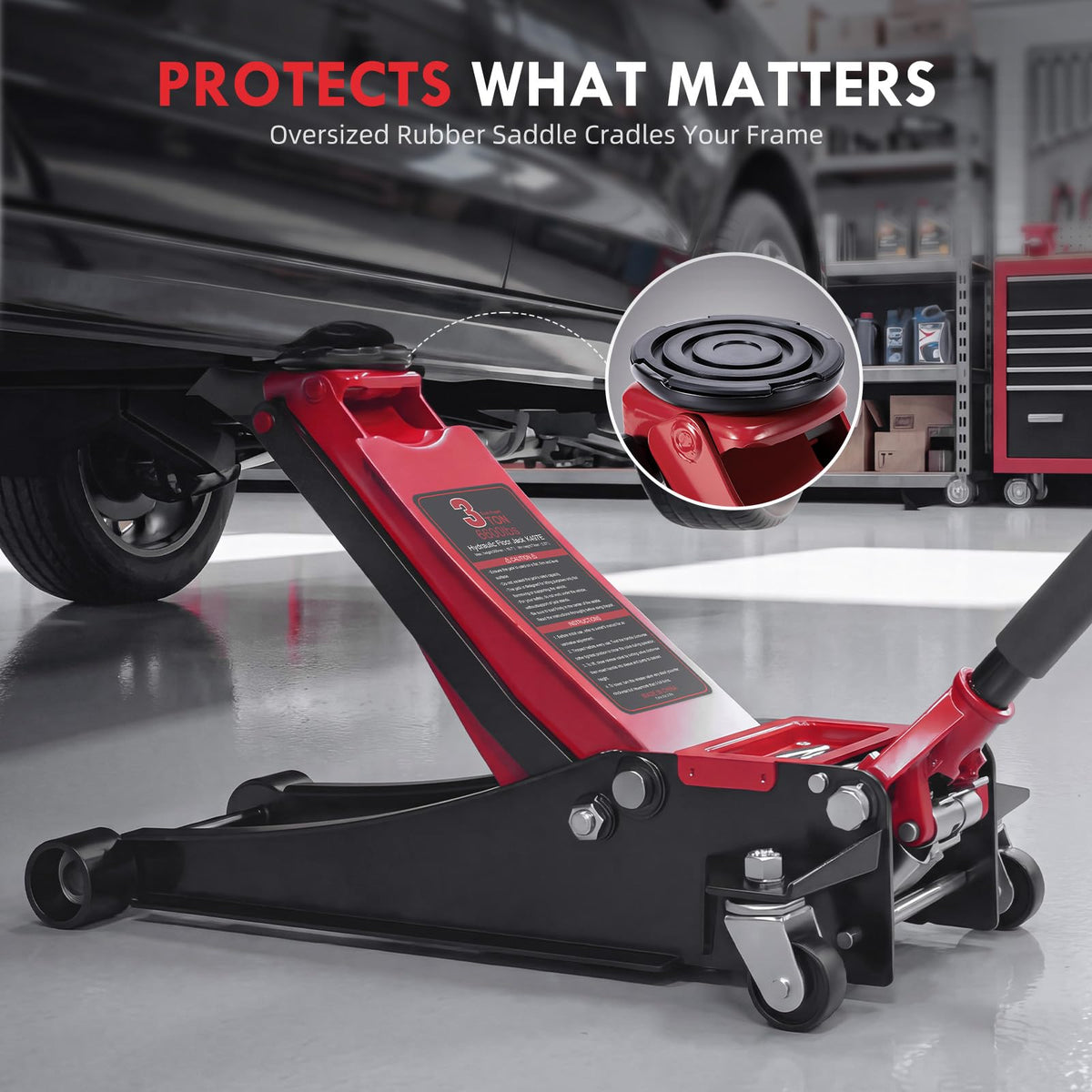 3 Ton Low Profile Hydraulic Floor Jack Q2315
