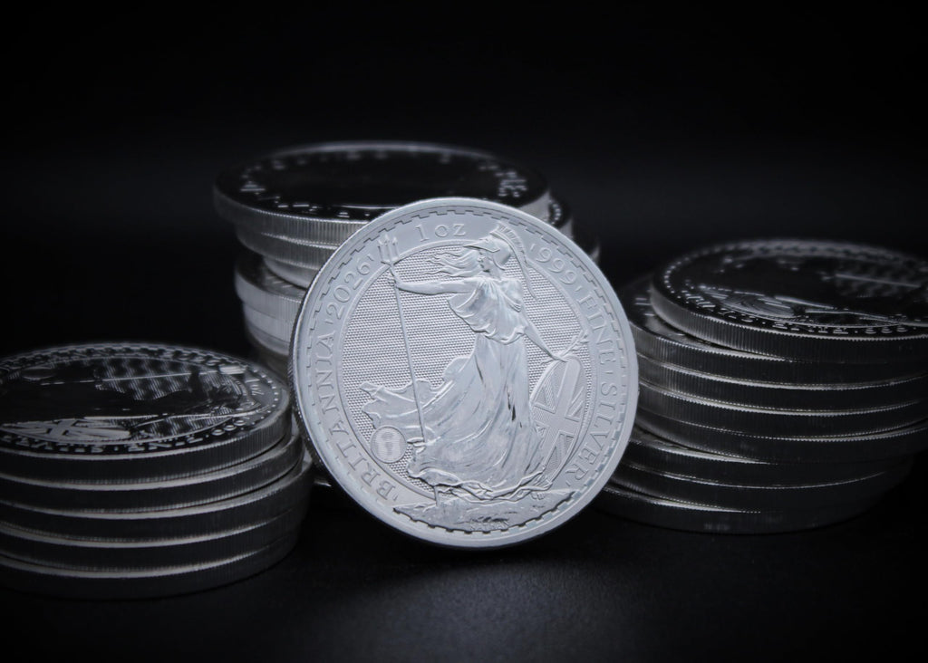 1 oz British Silver Britannia Coin Brilliant Uncirculated J180