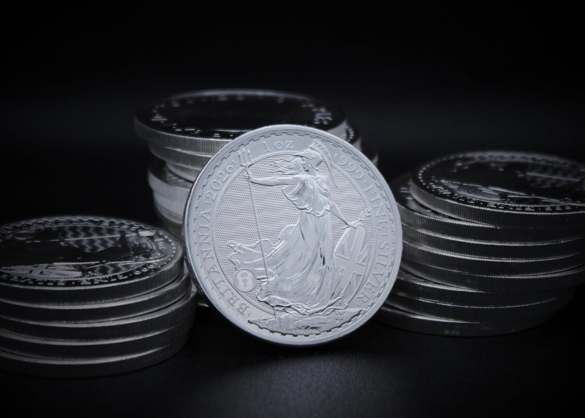 1 oz British Silver Britannia Coin Brilliant Uncirculated J180