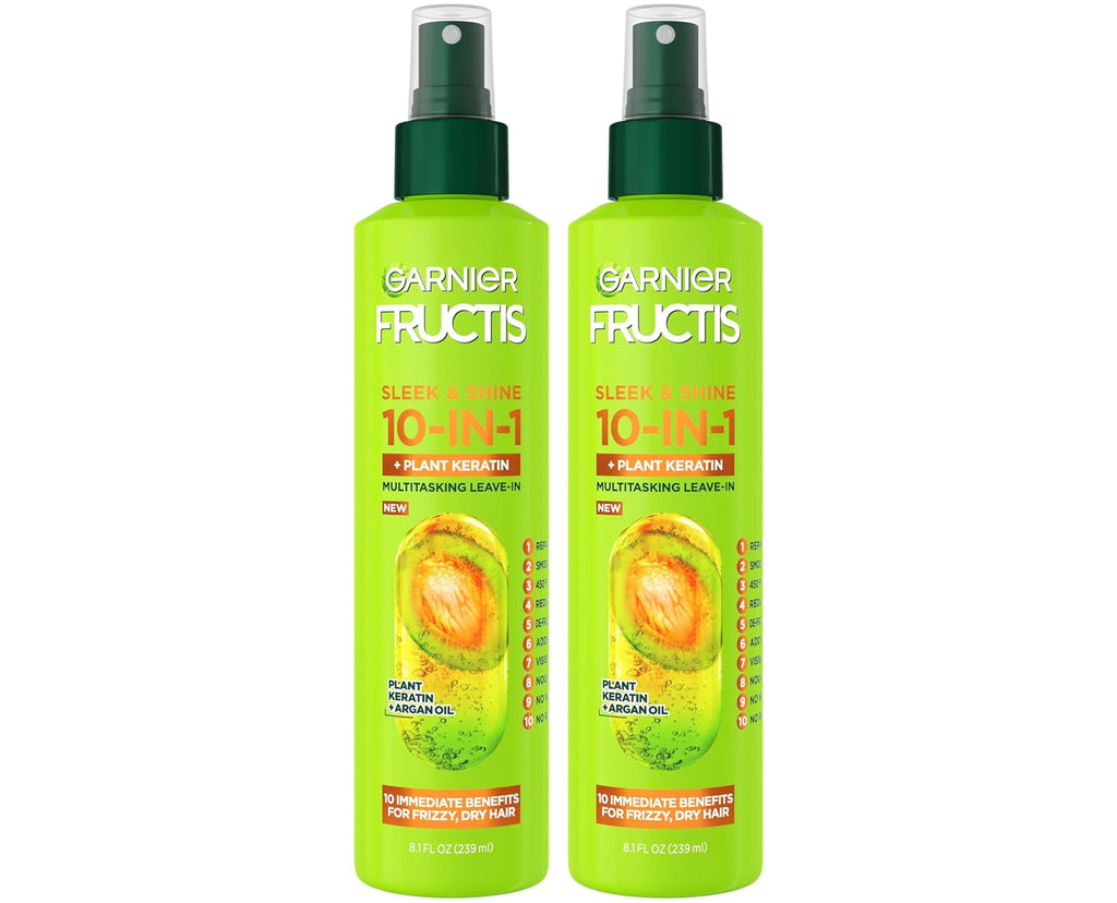 10-in-1 Leave In Conditioner Spray with Argan Oil 8.1 Fl Oz 2 Pack L50625