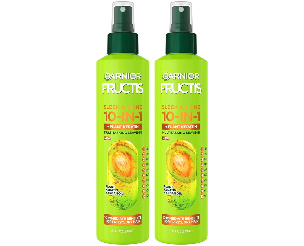 10-in-1 Leave In Conditioner Spray with Argan Oil 8.1 Fl Oz 2 Pack L50625