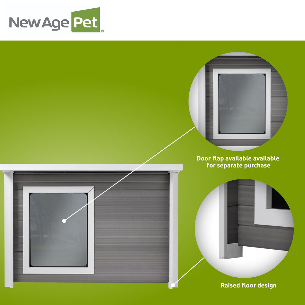 X-Large Grey Dog House M3436