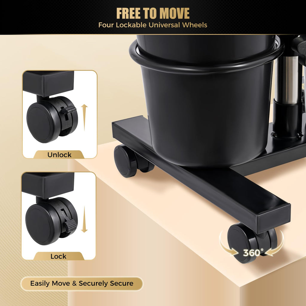 Portable Shampoo Bowl with Adjustable Height and Downspout U523047