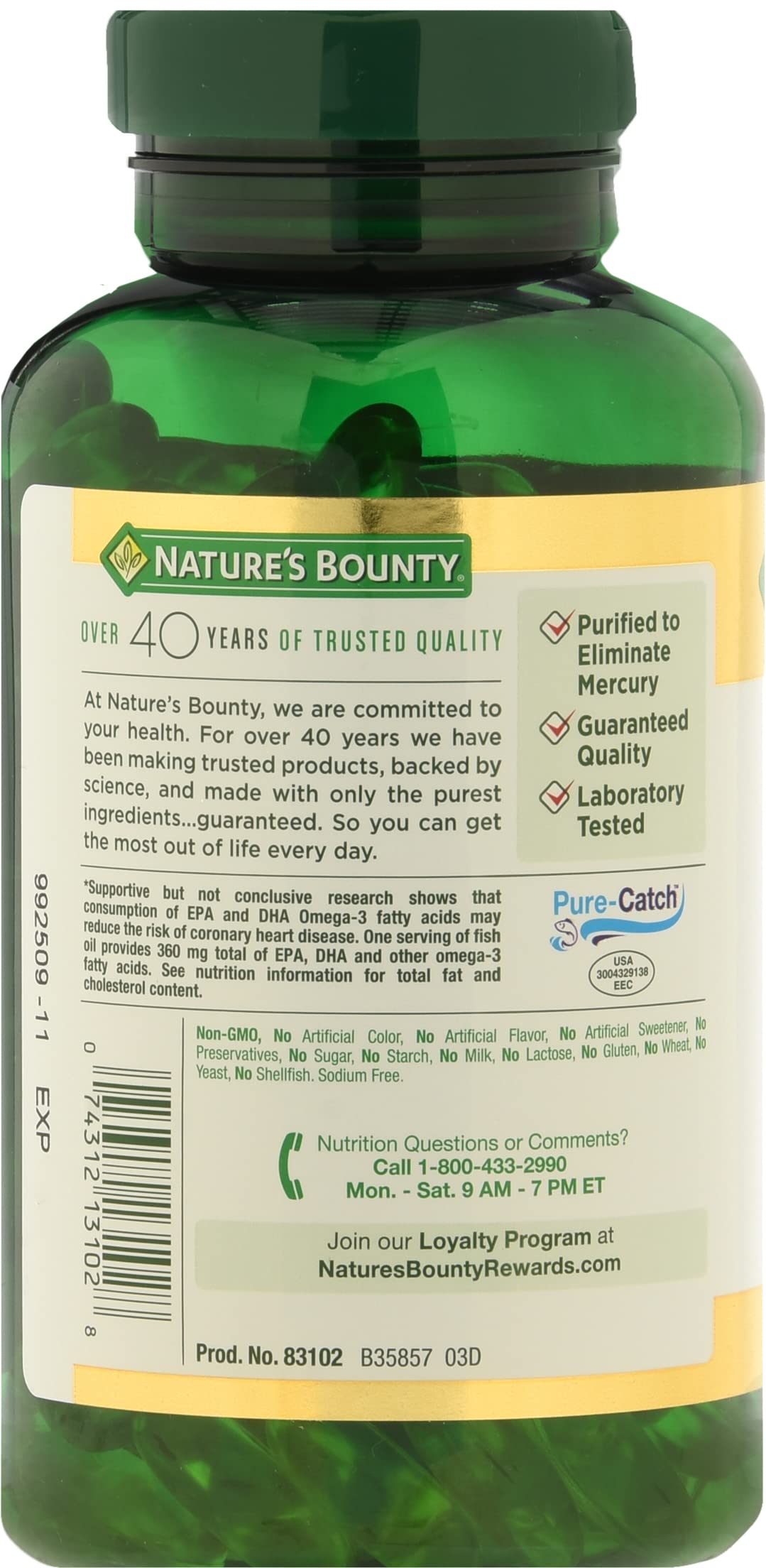 Fish Oil 200 Count S91346