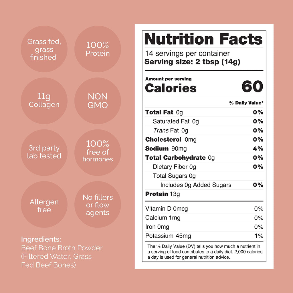 Beef Bone Broth Protein Powder R3137