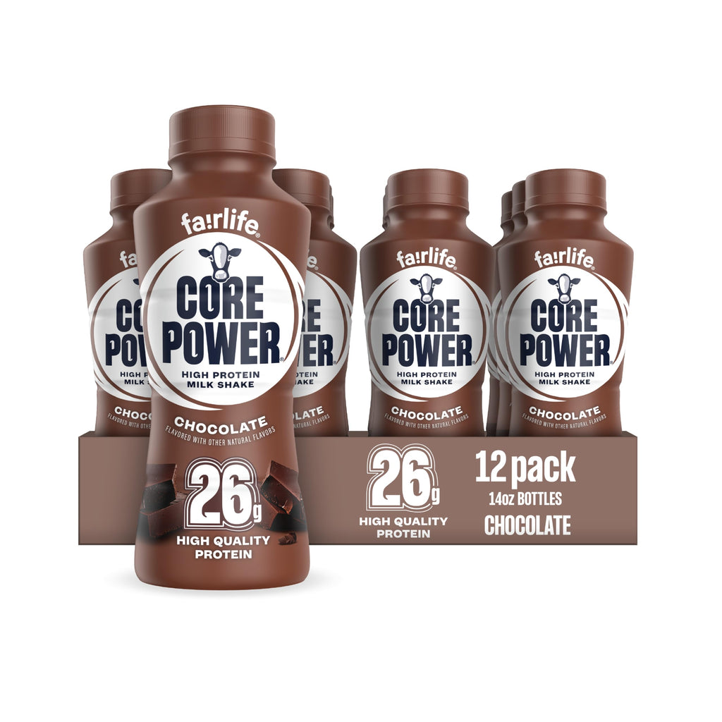 26g Protein Chocolate Milk Shakes 14 Fl Oz (Pack of 12) D347